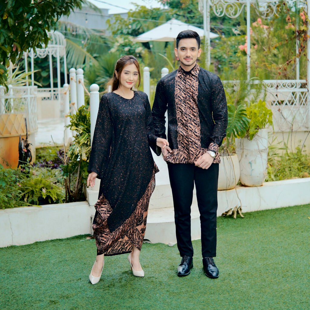 Diana Batik - COUPLE SET JUPRI RATU  | Couple set Batik Viscose | Baju Kurung Melayu