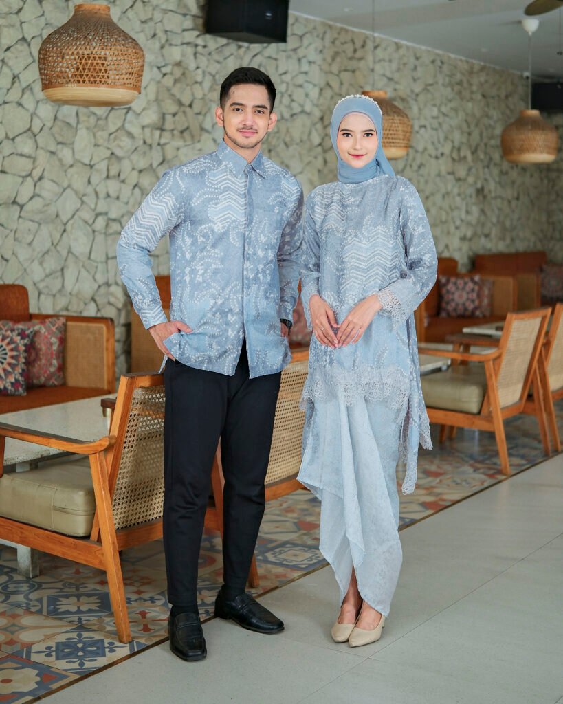 Diana Batik - COUPLE ONE SET TUNIK MANUHARA LACE | Couple Set Tunik Batik Viscose