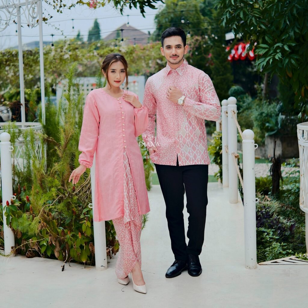 Diana Batik - SET COUPLE SIMPLY TUNIK | Mazaya Tunik | Raya Tunik