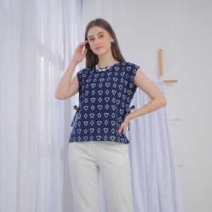 Diana Batik - VEST ROMPI BATIK JUMPUTAN KATUN | Modern Etnik Batik