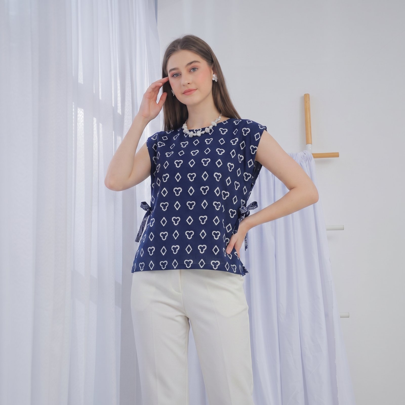 Diana Batik - VEST ROMPI BATIK JUMPUTAN KATUN | Modern Etnik Batik